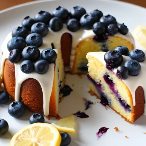 blueberry lemon cake