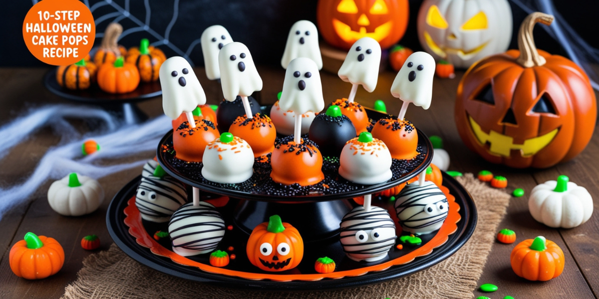 halloween cake pops