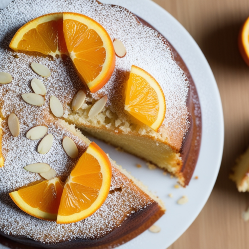 orange almond cake