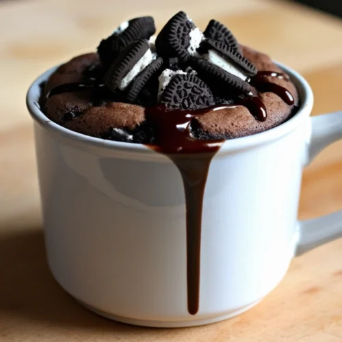 oreo mug cake