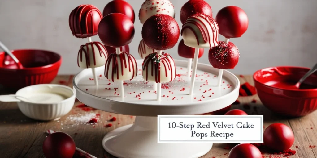 red velvet cake pops